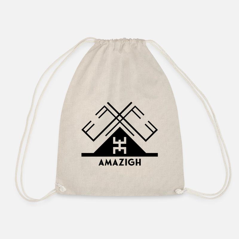 Amazigh - Drawstring Bag - nature