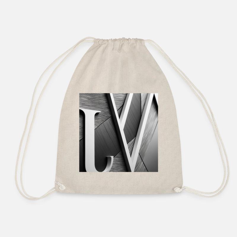 Couture Monogram - Turnbeutel - Natur
