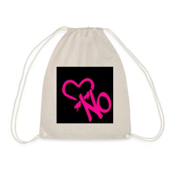 No Love... - Turnbeutel - Natur - Vorne