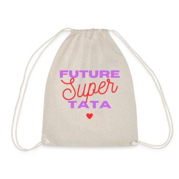 Future Super Tata Cadeau Rigolo - Sac de sport léger - nature - Devant