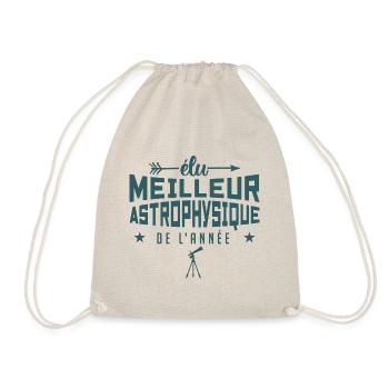 ÉLU MEILLEUR ASTROPHYSICIEN DE L'ANNÉE - Sac de sport léger - nature - Devant