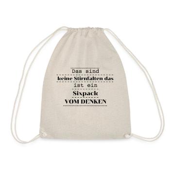 Dictons drôles pliant vs. pack de six - Sac de sport léger - nature - Devant
