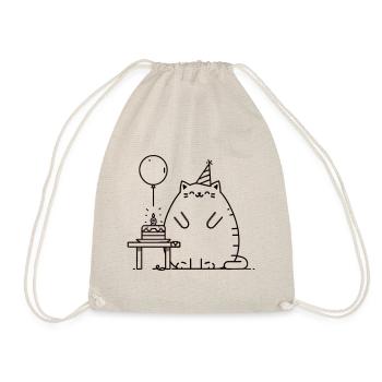 FatCat - Turnbeutel - Natur - Vorne