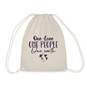 world day of peace - Drawstring Bag - nature - Front