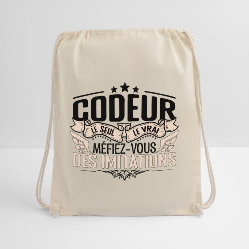 Codeur cadeau Codeur le vrai Codeur Sac de sport léger