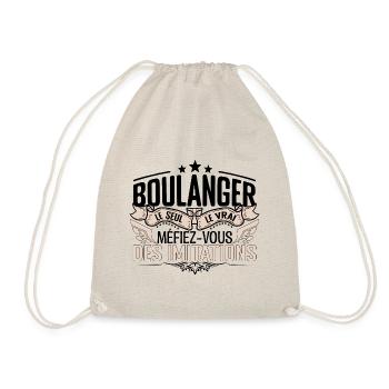 Boulanger cadeau Boulanger le vrai Boulanger - Sac de sport léger - nature - Devant