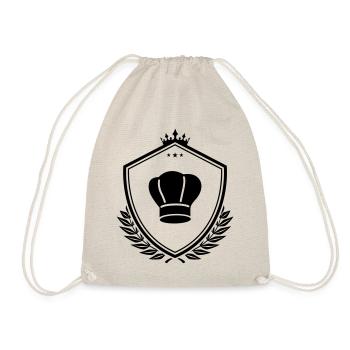 Armoiries du chapeau du chef - Sac de sport léger - nature - Devant