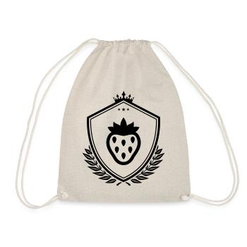Bouclier de fraise - Sac de sport léger - nature - Devant