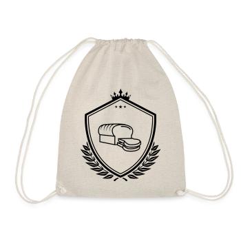 Bread coat of arms - Drawstring Bag - nature - Front