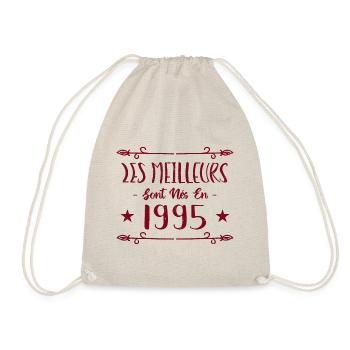 Les meilleurs sont nés en 1995 - Sac de sport léger - nature - Devant