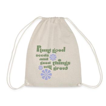 Good seeds, good things - Turnbeutel - Natur - Vorne