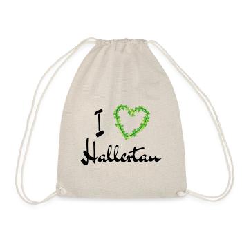 I love Hallertau - Turnbeutel - Natur - Vorne
