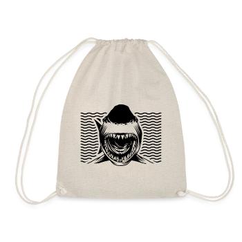 Requin requin - Shark - Drawstring Bag - nature - Front