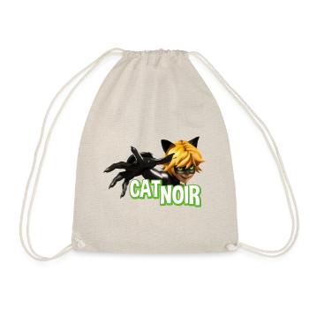 Miraculous Cat Noir Adrien - Turnbeutel - Natur - Vorne