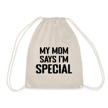 Funny My Mom Says I'm Special - Sac de sport léger - nature - Devant