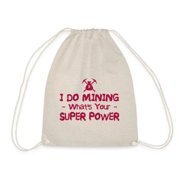Mining - Drawstring Bag - nature - Front