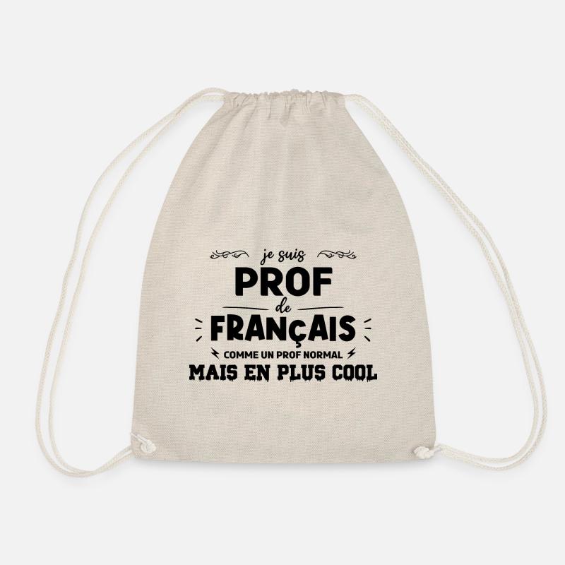 Prof de français - Sac de sport léger - nature