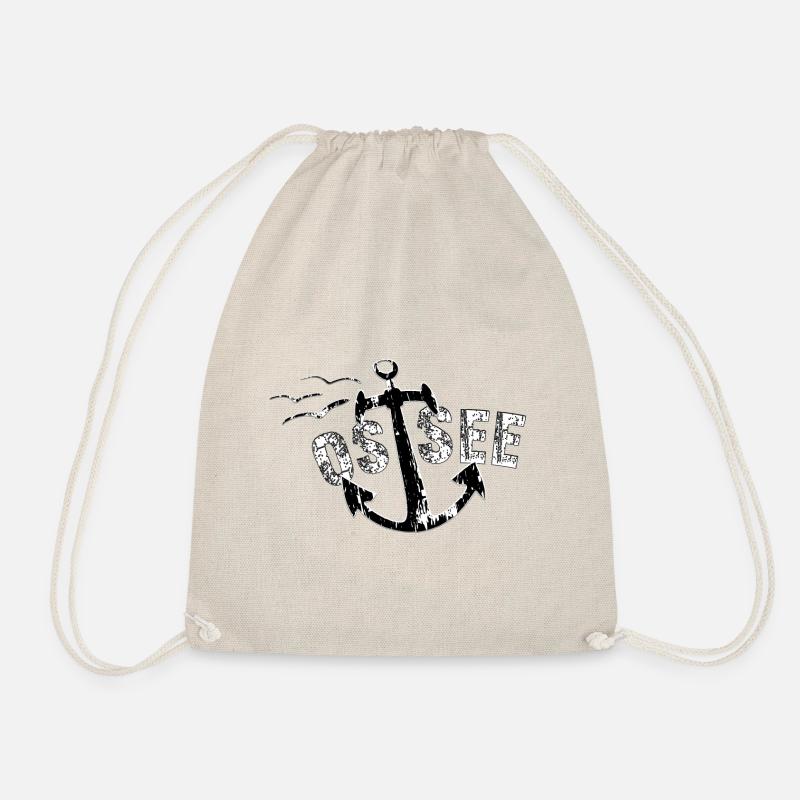 Ostsee-Anker - Yolo-Artwork - Turnbeutel - Natur