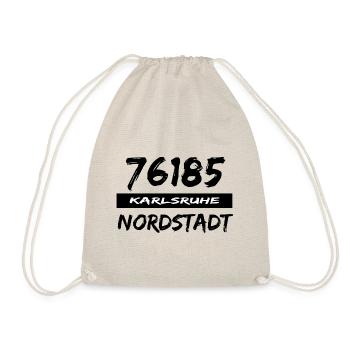 76185 Karlsruhe Nordstadt - Turnbeutel - Natur - Vorne