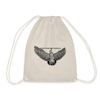 Bécasse des bois ailes ouvertes - Sac de sport léger - nature - Devant