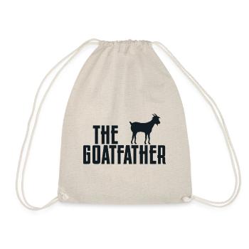 Goatfather Animal drôle d'amant de père de chèvre - Sac de sport léger - nature - Devant