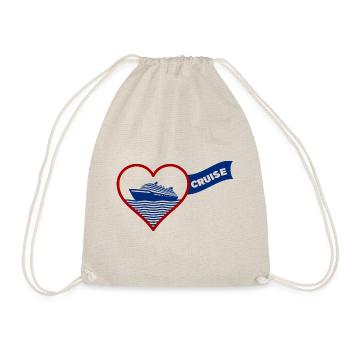 Cruise Love - Turnbeutel - Natur - Vorne