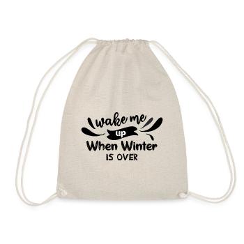 wake me up when winter is over - Sac de sport léger - nature - Devant