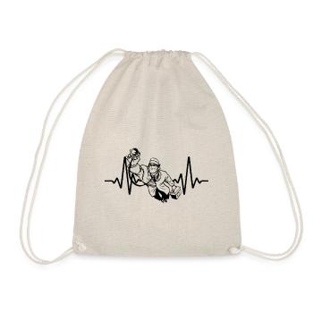 Heartbeat Doctor Doctor Emergency Doctor Nurse - Sac de sport léger - nature - Devant