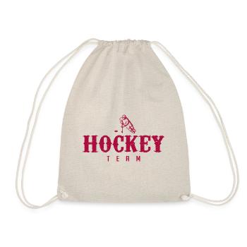 hockey Team | Hockey team - Drawstring Bag - nature - Front