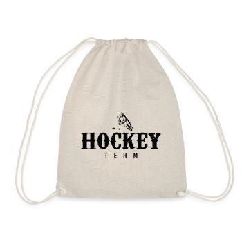 hockey Team | Hockey team - Drawstring Bag - nature - Front