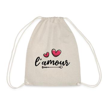 l'amour - Liebe - Amour - Amour - Amore - Sac de sport léger - nature - Devant
