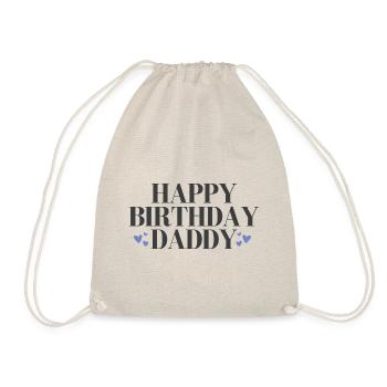Joyeux anniversaire papa - Sac de sport léger - nature - Devant