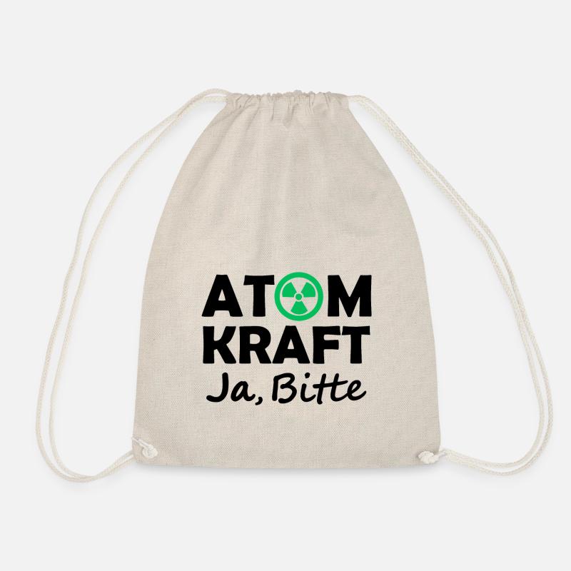 Atomkraft, Ja bitte, Ja zu Kernenergie - Turnbeutel - Natur
