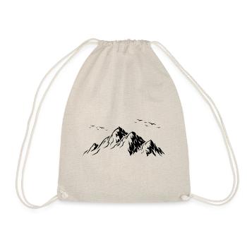 Berge und Wald | Bergwandern - Turnbeutel - Natur - Vorne