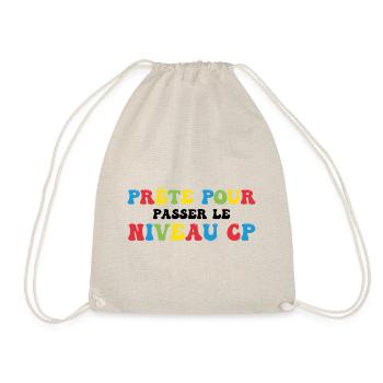 Prêt Pour Passer Niveau CP Rentrée Scolaire - Sac de sport léger - nature - Devant