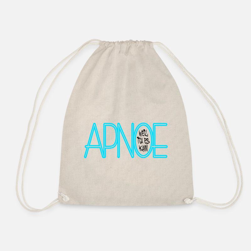 apnée parce que je peux le noir - Sac de sport léger - nature