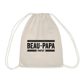 Cadeau Beau Père - Cadeau Beau Papa -Meilleur père - Sac de sport léger - nature - Devant