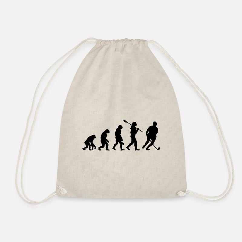 Field Hockey Evolution - Drawstring Bag - nature