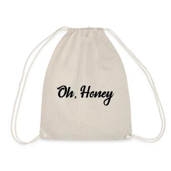 Oh, Honey - Drawstring Bag - nature - Front