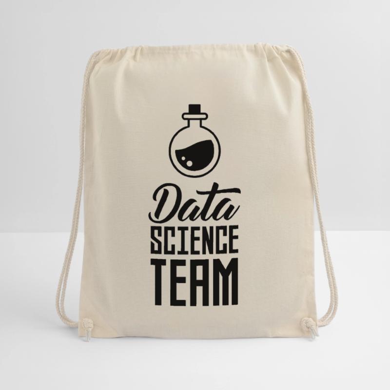 Team Data Science Profession Data Scientist Drawstring Bag