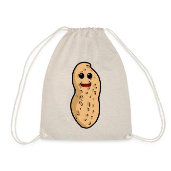 Peanut Nut Children Child Nut Toddler Baby - Drawstring Bag - nature - Front