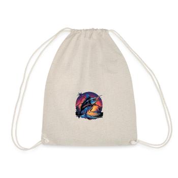 "Catch of the Day" - Drawstring Bag - nature - Front