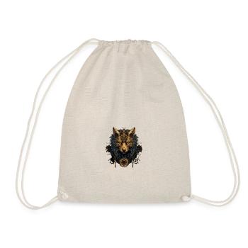 Cercle de loups zen - Sac de sport léger - nature - Devant