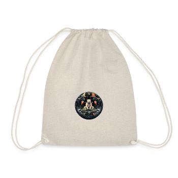 Harmony Circle - Drawstring Bag - nature - Front