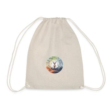 Animal of the forest - Drawstring Bag - nature - Front