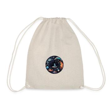 Cosmic Journeys - Drawstring Bag - nature - Front