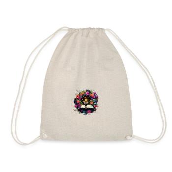 Book Magic - Drawstring Bag - nature - Front