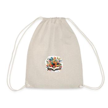Circle of Beech Flowers - Drawstring Bag - nature - Front