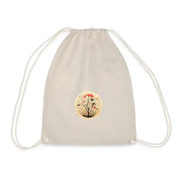 Creative Circle - Drawstring Bag - nature - Front