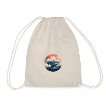 Sky Mountains - Drawstring Bag - nature - Front